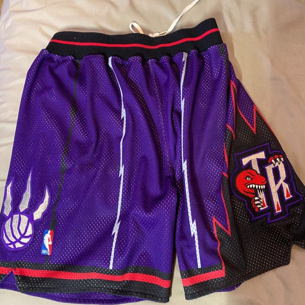 Vintage /nike Raptors Throwback Shorts